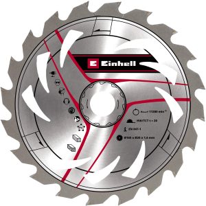 Einhell Accessory Kreissägeblatt für Handkreissägen HM 165 mm x 20 mm Z20