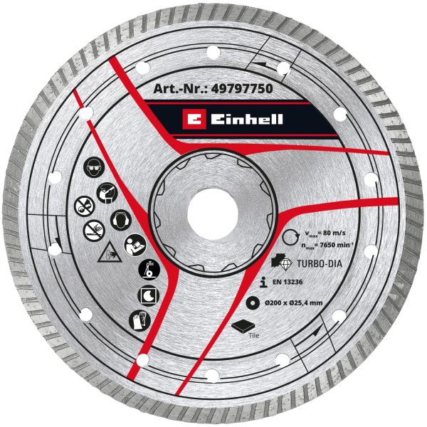 Einhell Diamant-Trennscheibe Ø 200 mm