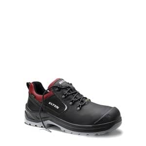 Elten Damen-Sicherheitshalbschuh Lena Gtx Black-Red Low Esd S3 Ci Gr. 38