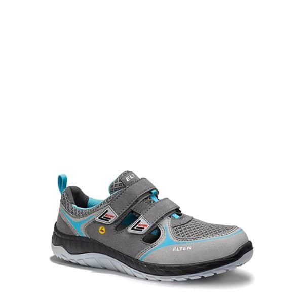 Elten Damen-Sicherheitssandale Melli Grey Easy Esd S1P Gr. 38