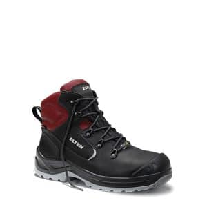 Elten Damen-Sicherheitsschnürstiefel Lena Gtx Black-Red Mid Esd S3 Ci Gr. 41