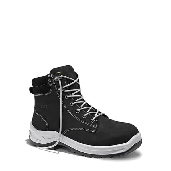 Elten Damen-Sicherheitsschnürstiefel Lilly Black Mid Esd S3 Gr. 38