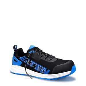 Elten Sicherheitshalbschuh Batis Black-Blue Low Esd S1P Gr. 38