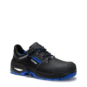 Elten Sicherheitshalbschuh Leonardo Xxsg Black-Blue Low Esd S3 Gr. 38