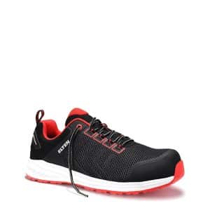 Elten Sicherheitshalbschuh Livas Black-Red Low Esd S1P Gr. 48