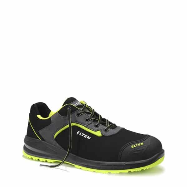 Elten Sicherheitshalbschuh Loan Xxsports Pro Black-Lime Low Esd S3 Gr. 38