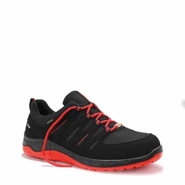 Elten Sicherheitshalbschuh Maddox Gtx W Black-Red Low Esd S3 Ci Gr. 48