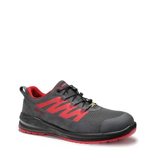 Elten Sicherheitshalbschuh Marten Xxsports Grey-Red Low Esd S1 Gr. 40