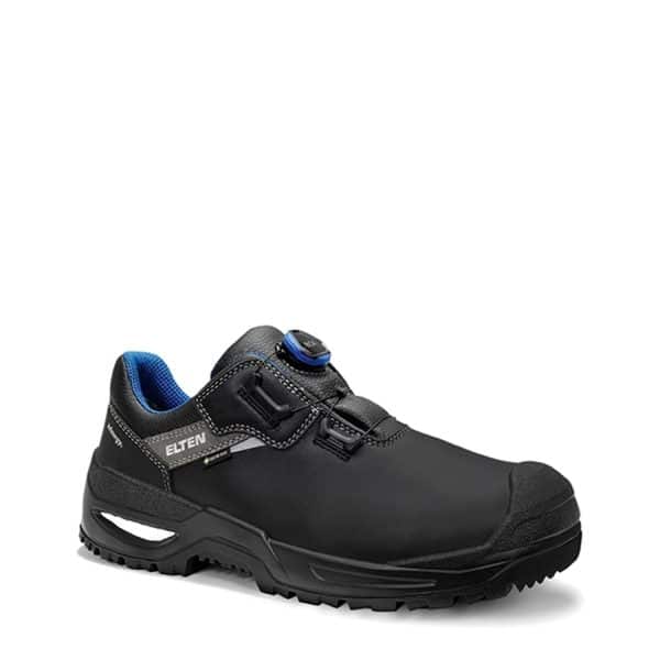 Elten Sicherheitshalbschuh Stefano Xxsg Boa Gtx Black-Blue Low Esd S3 Gr. 38