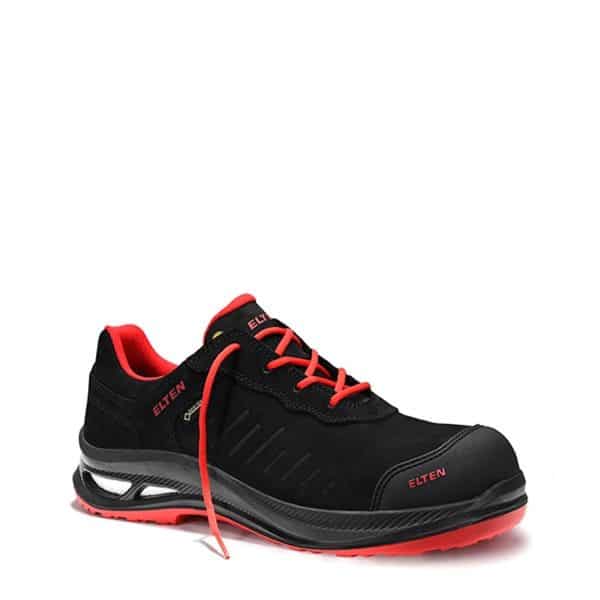 Elten Sicherheitshalbschuh Stewart Xxg Pro Gtx Black-Red Low Esd S3 Hi Ci Gr. 48