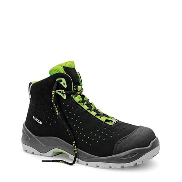 Elten Sicherheitsschnürstiefel Impulse Green Mid Esd S1P Gr. 38