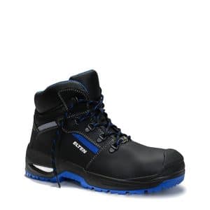 Elten Sicherheitsschnürstiefel Leonardo Xxsg Black-Blue Mid Esd S3 Gr. 48