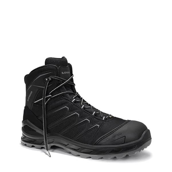 Elten Sicherheitsstiefel Larrox Work Gtx Black-Grey Mid S3 Ci Gr. 48