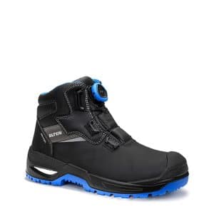 Elten Sicherheitsstiefel Stefano Xxsg Boa Black-Blue Mid Esd S3 Gr. 45