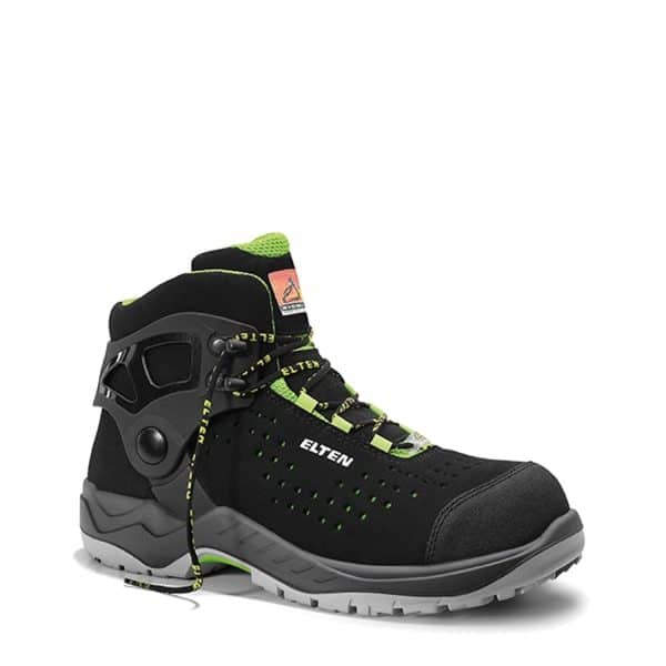 Elten Sicherheitsstiefel Tommaso Green Mid Esd S1P Gr. 48