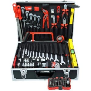 Famex Werkzeugkoffer 745-48 mit Werkzeug 164-teilig