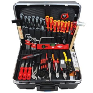 Famex Werkzeugtroller Professional 604-88 Kapazität 36 l mit Werkzeugset Gefüllt