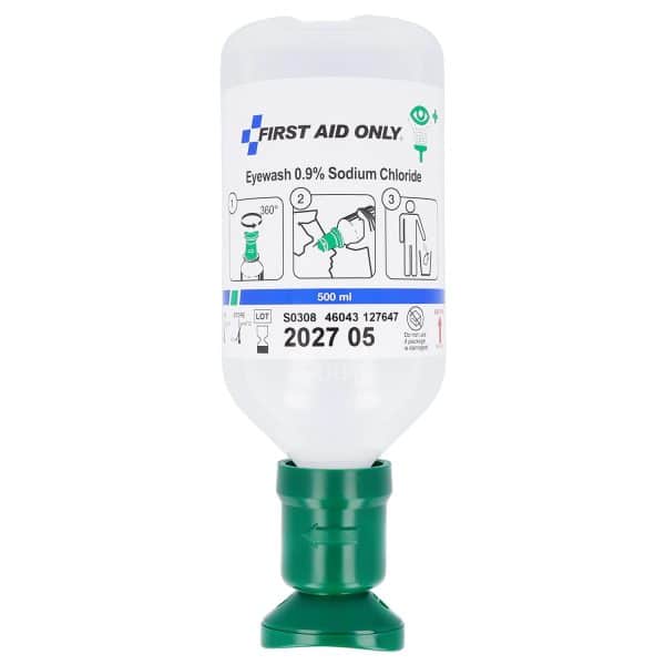 First Aid Only Augenspülflasche 500 ml Natriumchloridlösung 0