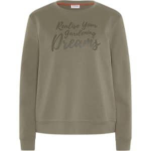 Gardena Damen-Sweatshirt L Dusty Olive