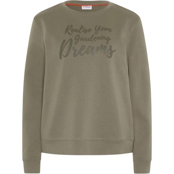 Gardena Damen-Sweatshirt L Dusty Olive