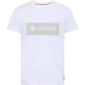 Gardena Herren-T-Shirt M Bright White
