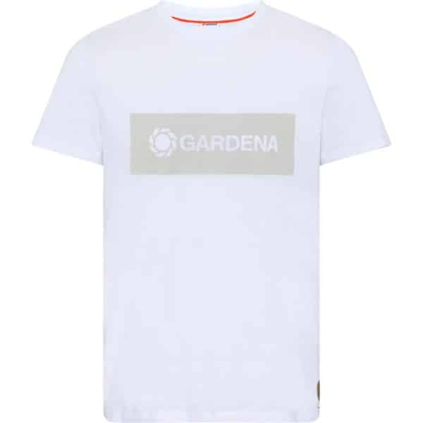 Gardena Herren-T-Shirt M Bright White