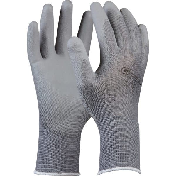 Gebol Handschuh Nano Flex Gr. 8 Grau