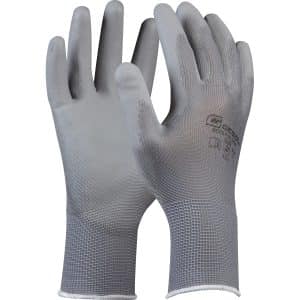 Gebol Handschuh Nano Flex Gr. 9 Grau