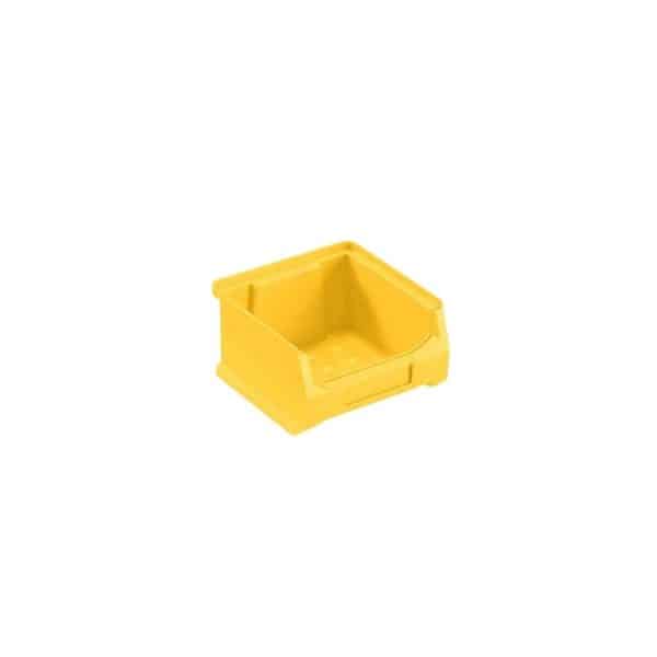 Gelbe Sichtlagerbox 1.0 HxBxT 6 x 10 x 10 cm 0