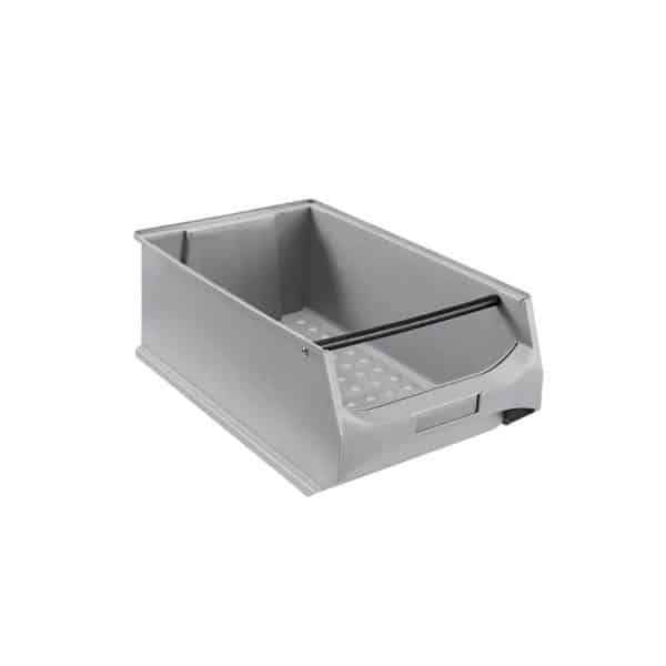 Graue Sichtlagerbox 5.1 Mit Griffstange HxBxT 20 x 30 x 50 cm 21