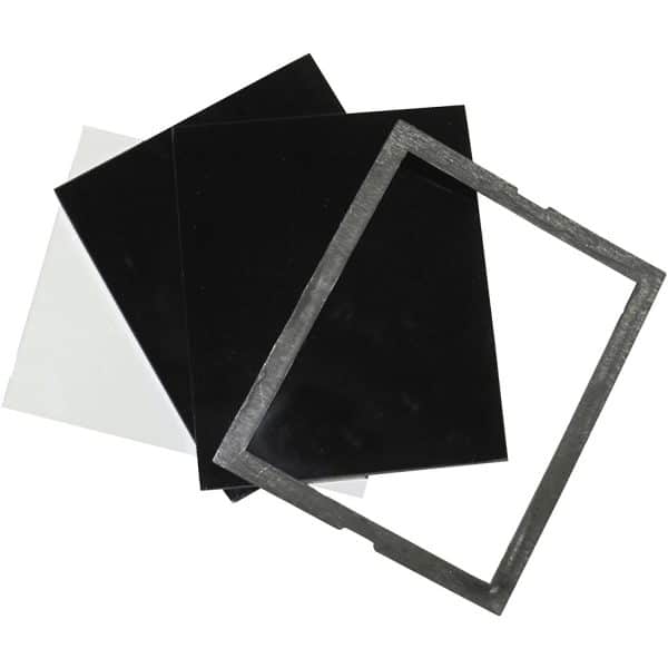 Güde Schutzglasset 4-teilig 11 cm x 9 cm