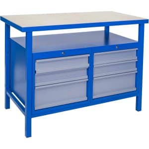 Güde Werkbank P 1200 SS Grau-Blau