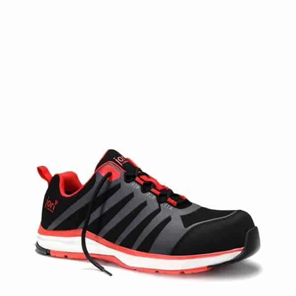 Jori Sicherheitshalbschuh JoRapid Black-Red Low Esd S3 Gr. 38