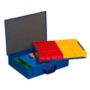 Kleinteilekoffer EuroPlus Pro 44/2L-59 Einsätze HxBxT 10