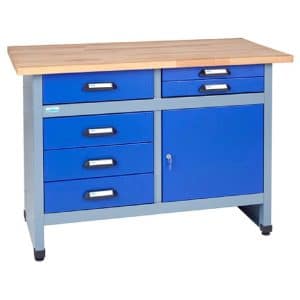 Küpper Werkbank Modell 12247 - 6 Schubladen und 1 Tür