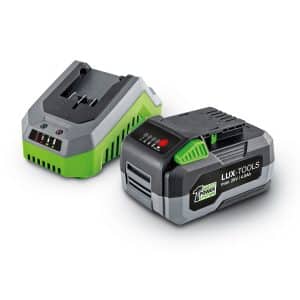LUX 1 PowerSystem Starter-Set mit 20 V 4 Ah Li-Ion Akku und Schnellladegerät