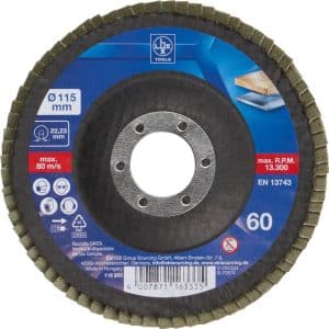 LUX Fächerschleifscheibe Multi Ø 115 mm K60