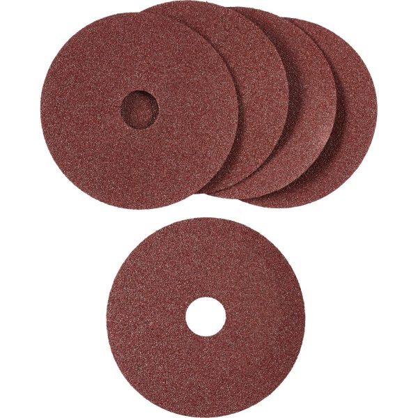 LUX Fiberscheibe Classic Ø 115 mm 5 Stück Körnung 60