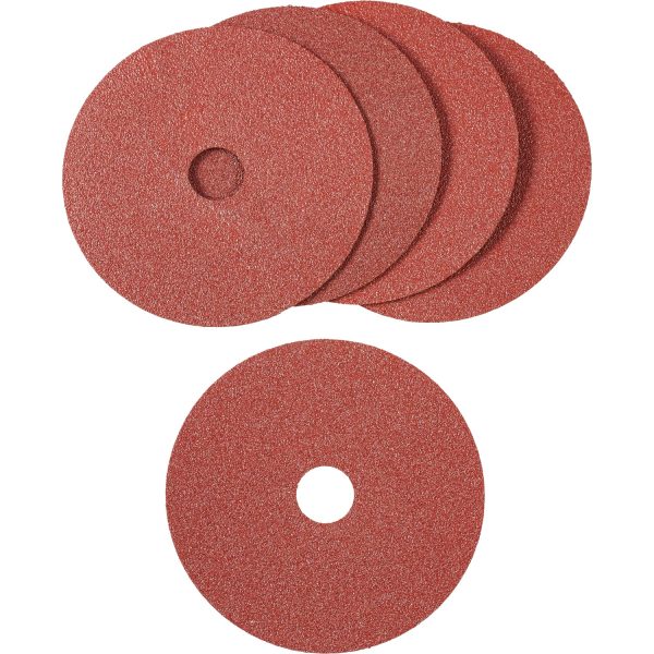 LUX Fiberscheibe Classic Ø 125 mm 5 Stück Körnung 60