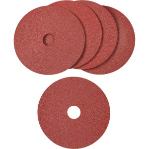LUX Fiberscheibe Classic Ø 125 mm 5 Stück Körnung 80