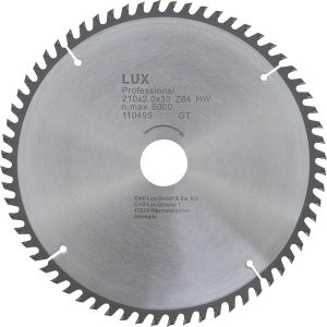 LUX HM-Kreissägeblatt 210 mm x 30 mm 64 Z