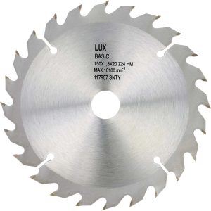 LUX HM-Kreissägeblatt Holz Ø 185 mm 24 Zähne