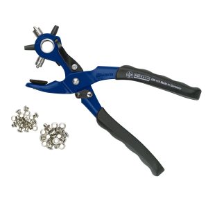 LUX Loch- und Druckknopfzangen-Set Comfort 67-teilig 225 mm