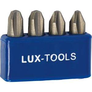 LUX PH-Bit-Set Classic 4-teilig PH2 PH3
