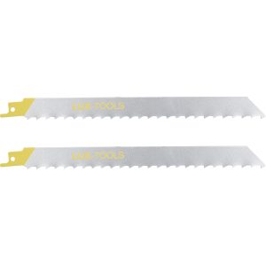 LUX Säbelsägeblatt Holz grob 228 mm 2 Stück