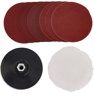 LUX Schleif- und Polierset Ø 125 mm 12-teilig