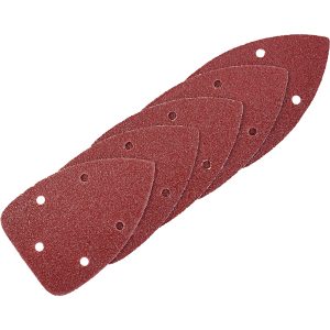LUX Schleifauflage für Dreiecksschleifer Comfort 100 mm x 140 mm K180 Gelocht