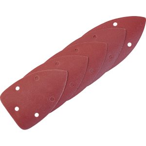 LUX Schleifauflage für Dreiecksschleifer Comfort 100 mm x 140 mm K240 Gelocht