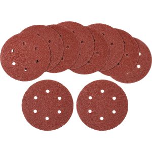 LUX Schleifauflagen für Exzenterschleifer 10 Stück Ø 150 mm K40