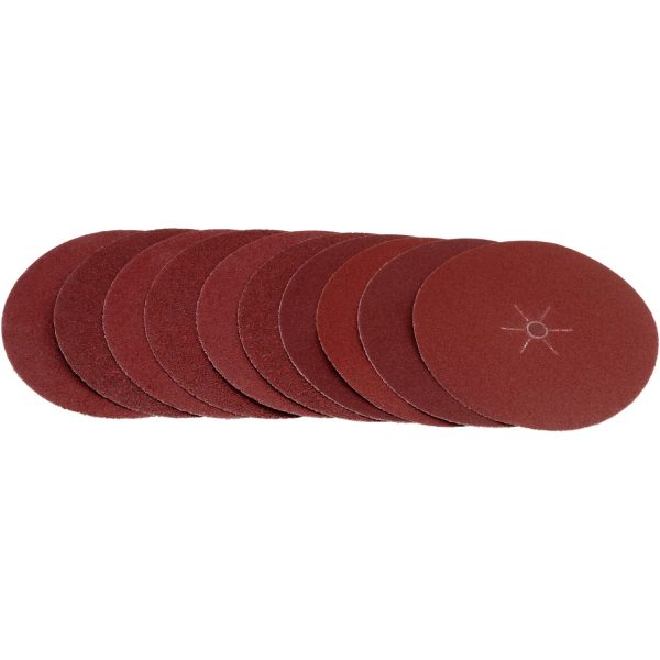 LUX Schleifscheiben-Set für Bohrmaschinen 125 mm grob